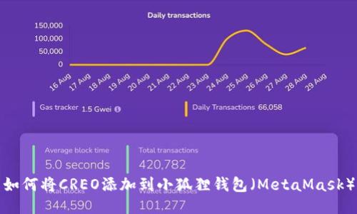 如何将CREO添加到小狐狸钱包(MetaMask)