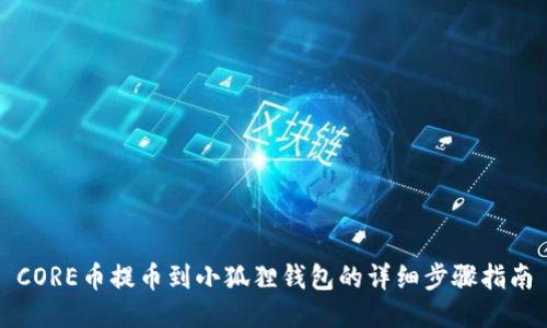 CORE币提币到小狐狸钱包的详细步骤指南