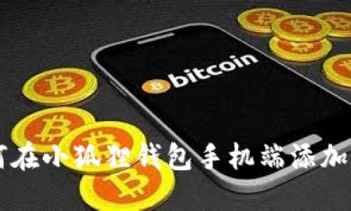 如何在小狐狸钱包手机端添加代币